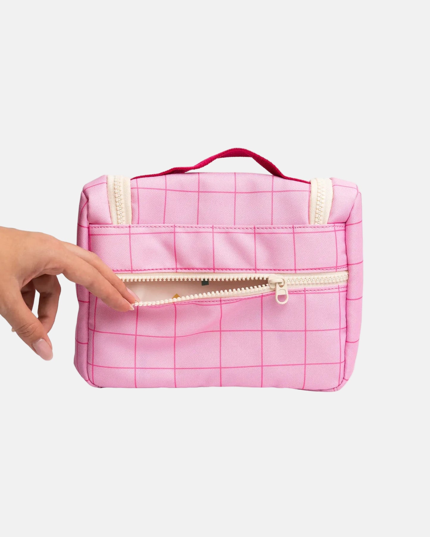 Mandy Mandarin Toiletry Bag in Pink