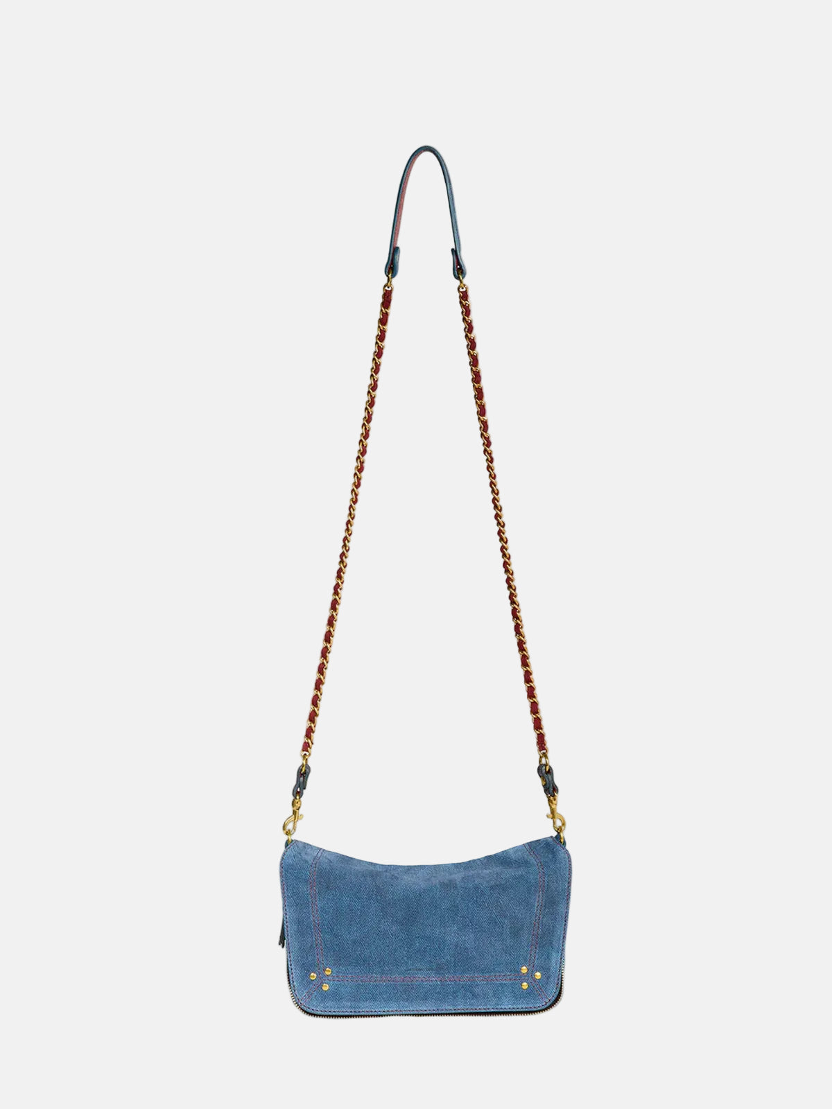 Bobi S Bag in Split Suede Jeans
