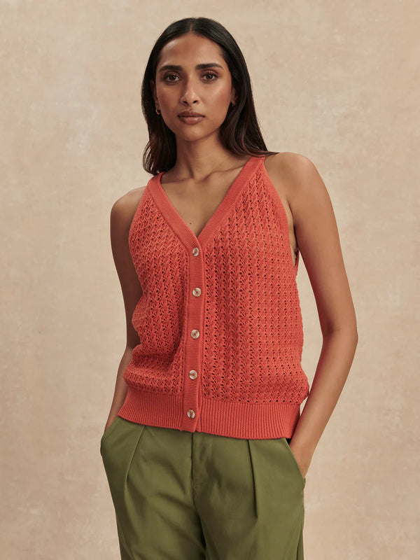 Alessia Knit Tank in Summer Fig