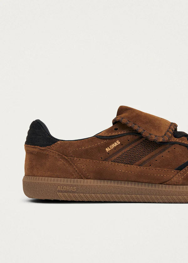 TB490 Club Suede Sneakers in Brown Leather