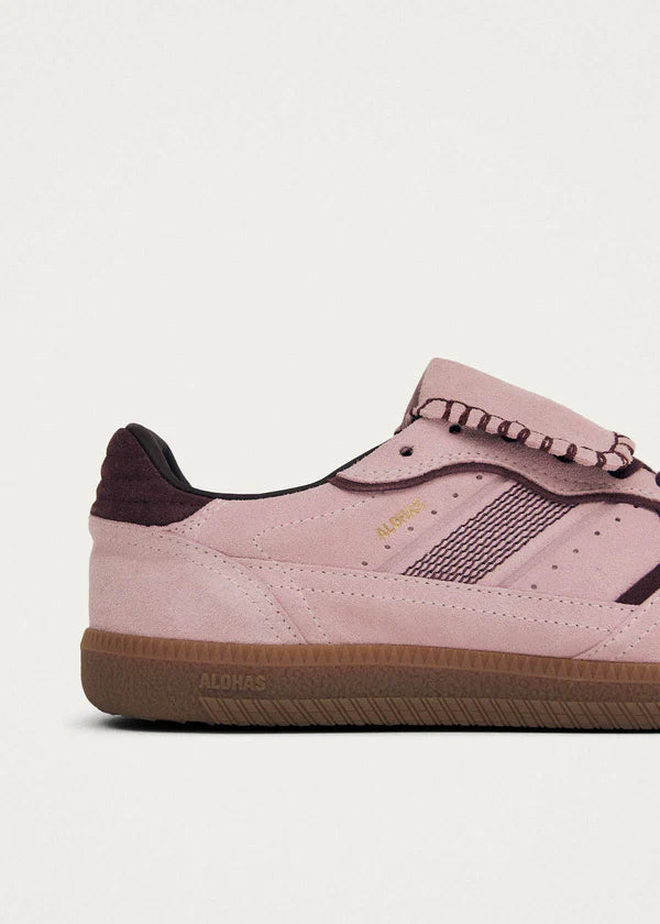 TB490 Club Suede Sneakers in Pink Leather
