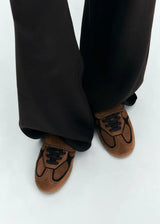 TB490 Club Suede Sneakers in Brown Leather