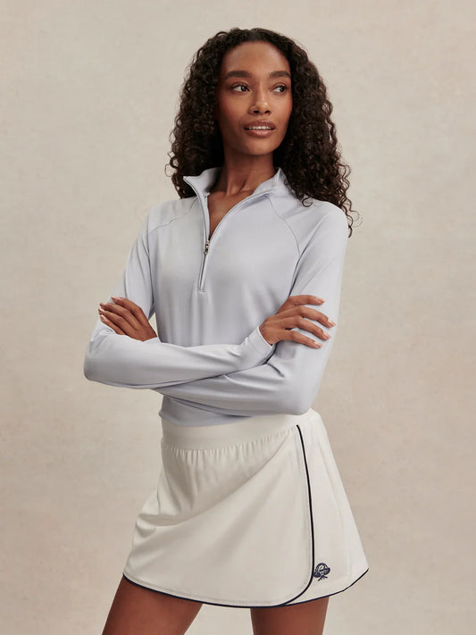 Amren Half-Zip in Xenon Blue