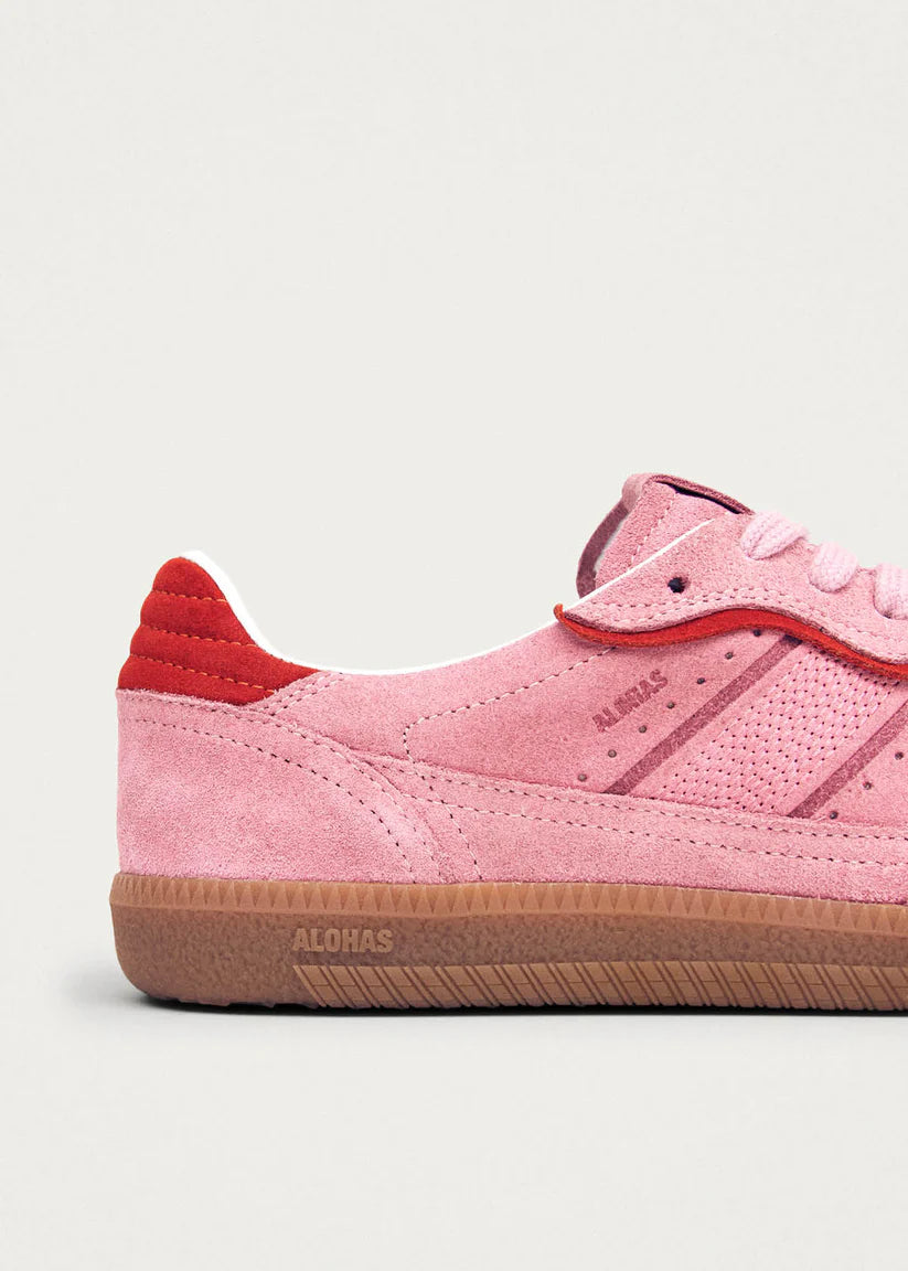 TB490 Rife Leather Sneakers in Sea Pink