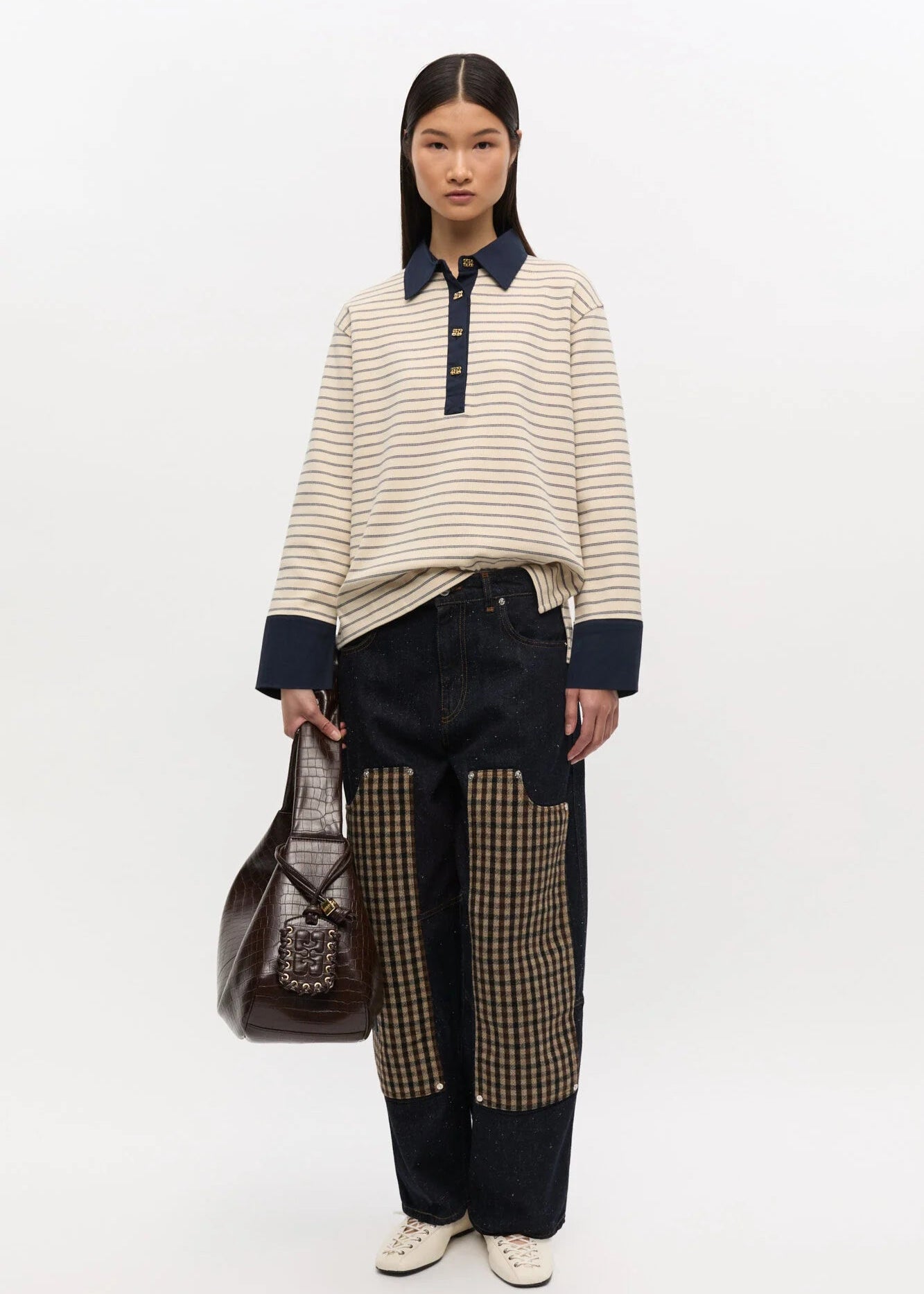 Single Piquet Jersey Polo in Phantom