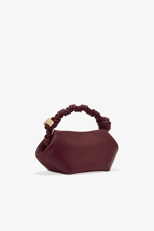 Mini Bou Bag in Burgundy