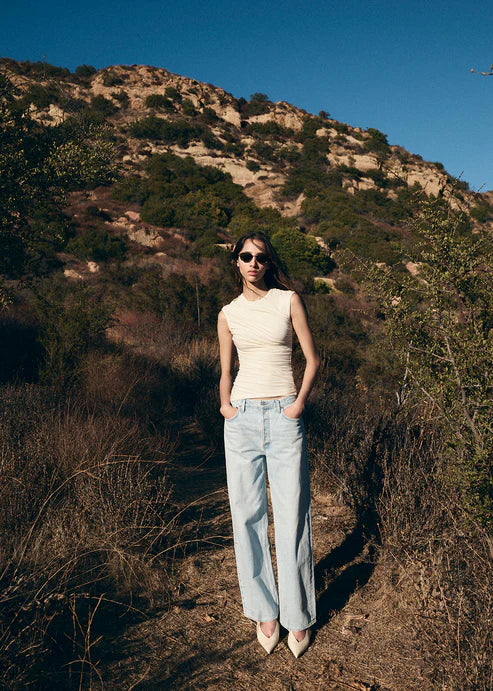 Low Slung Baggy Jeans in Spark