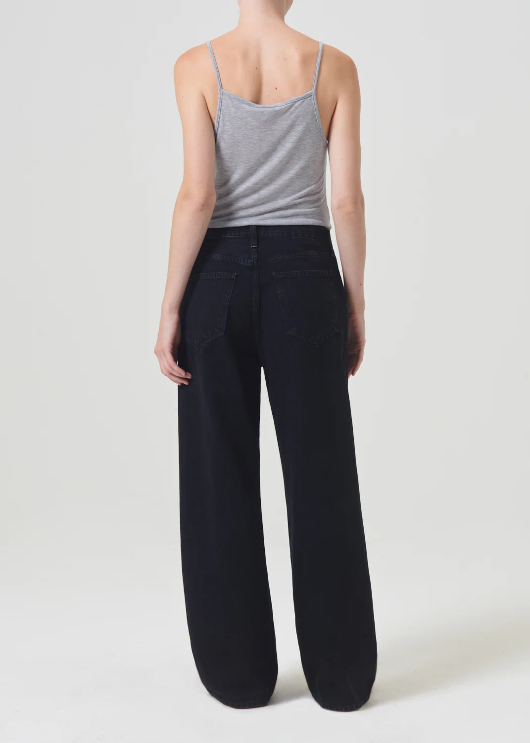 Low Slung Baggy Jeans in Crushed