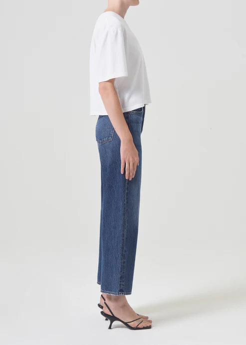 Ren High Rise Wide Leg Jeans in Control