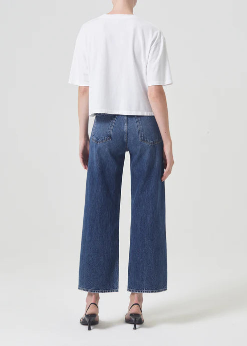 Ren High Rise Wide Leg Jeans in Control