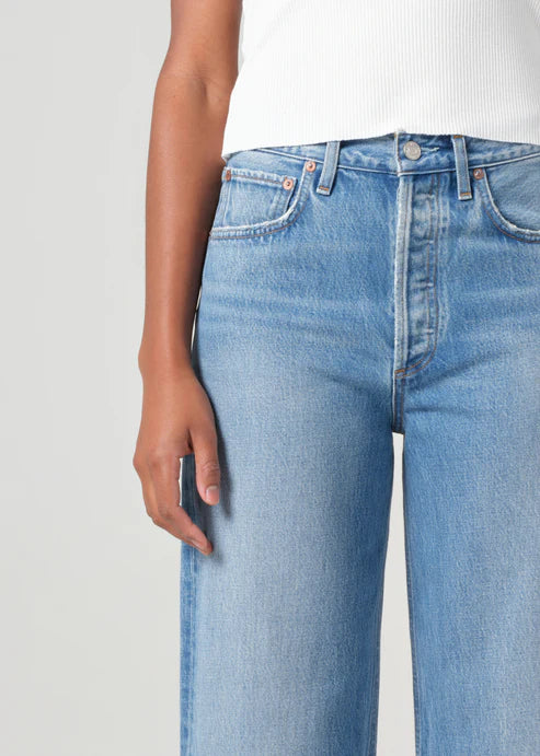 Ren High Rise Wide Leg Jeans in Journey
