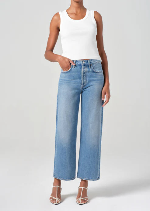 Ren High Rise Wide Leg Jeans in Journey