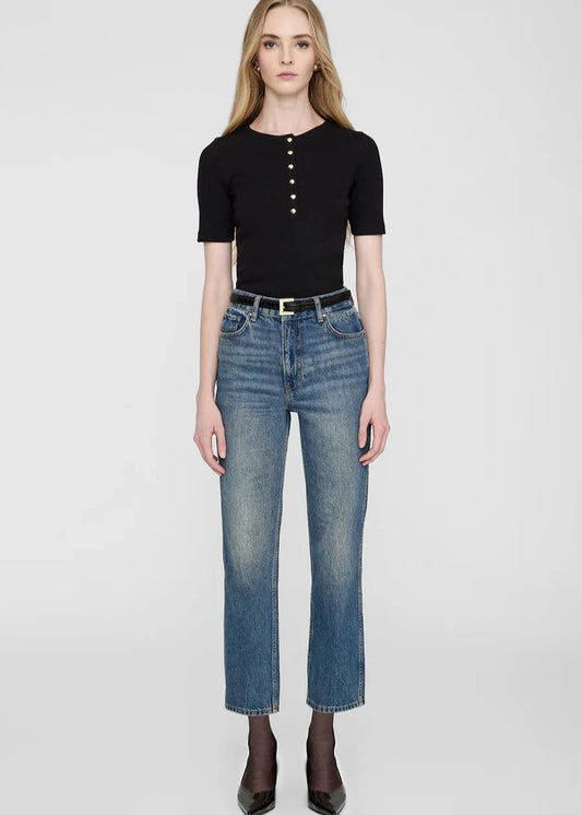 Alessia Tee in Black