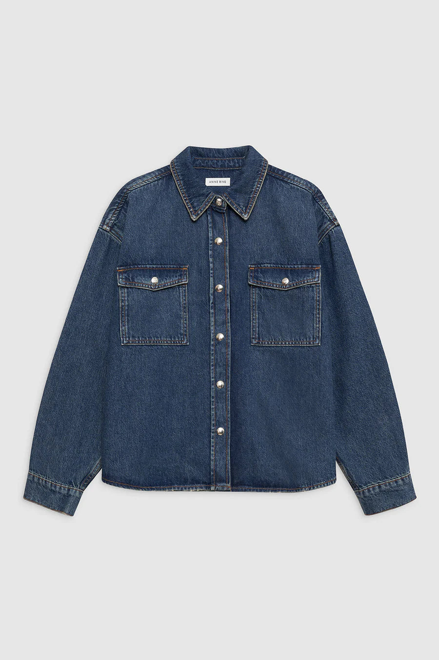 Paxton Shirt in Sea in Blue