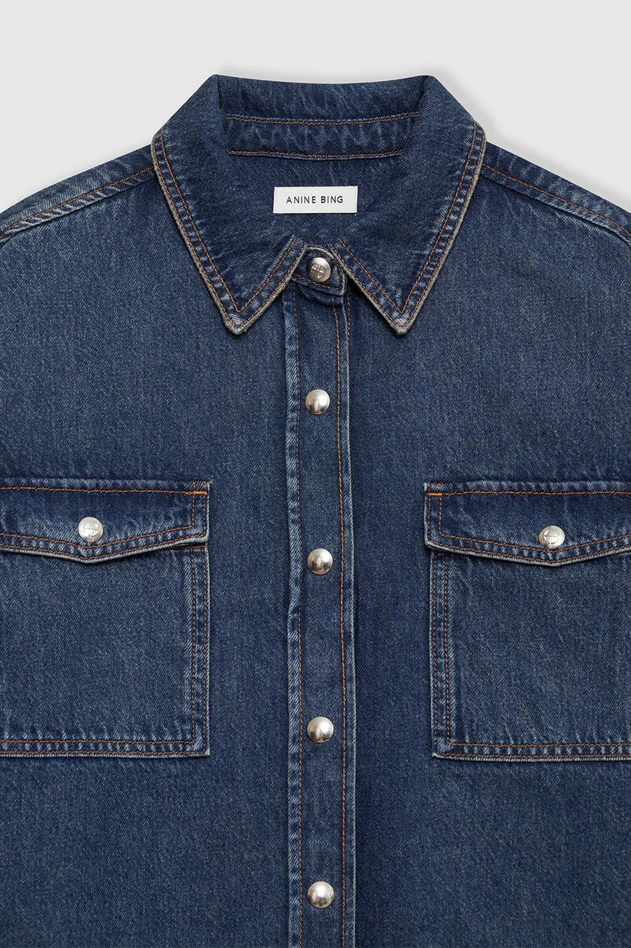 Paxton Shirt in Sea in Blue