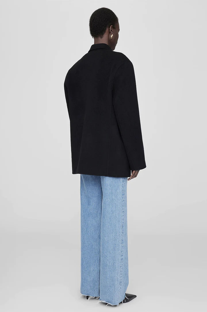 QUINN BLAZER BLACK - ANINE BING