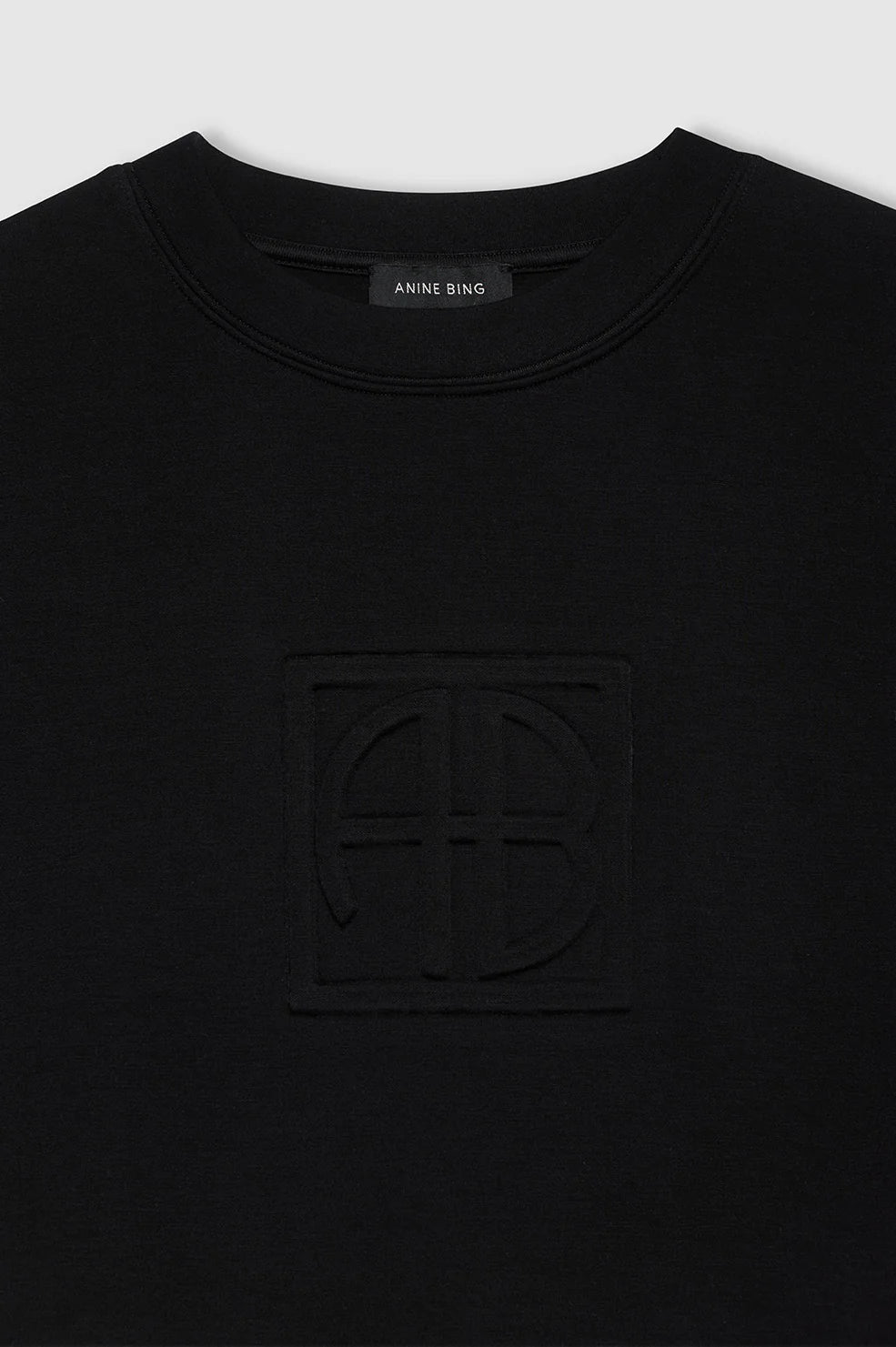 Alto Sweatshirt Framed Monogram in Black