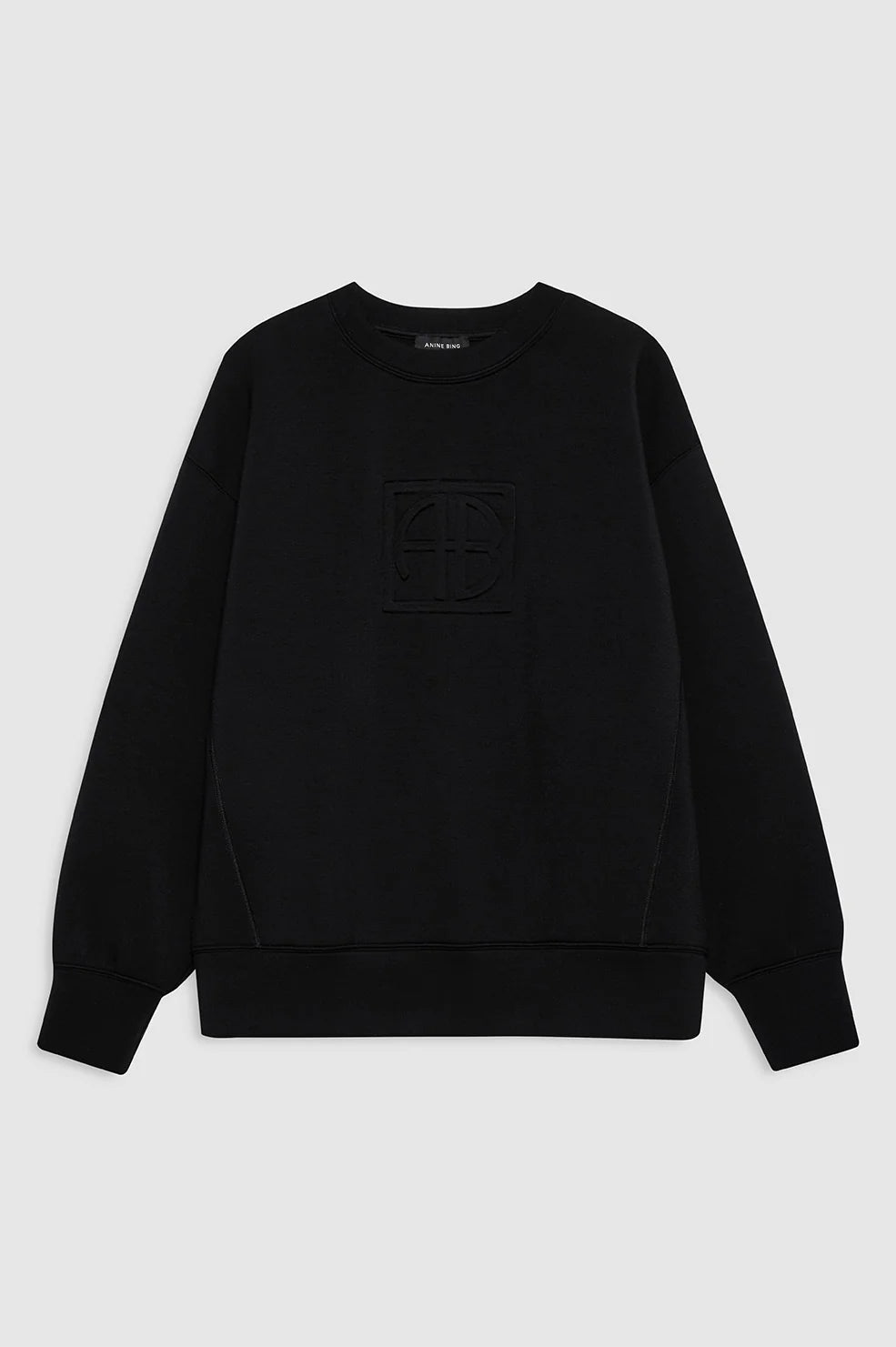 Alto Sweatshirt Framed Monogram in Black