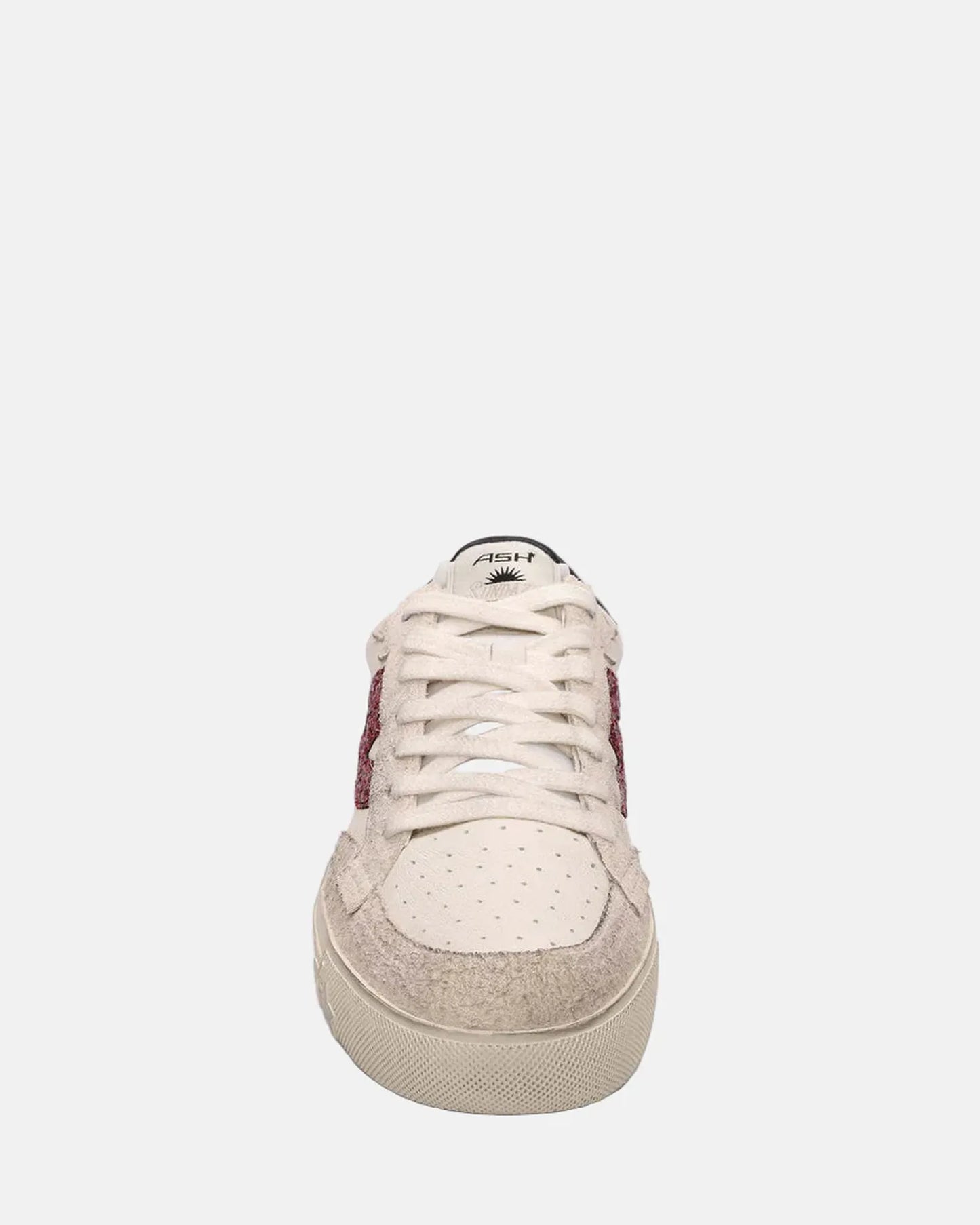 Moonlight Retro Glitter Sneakers in Garnet