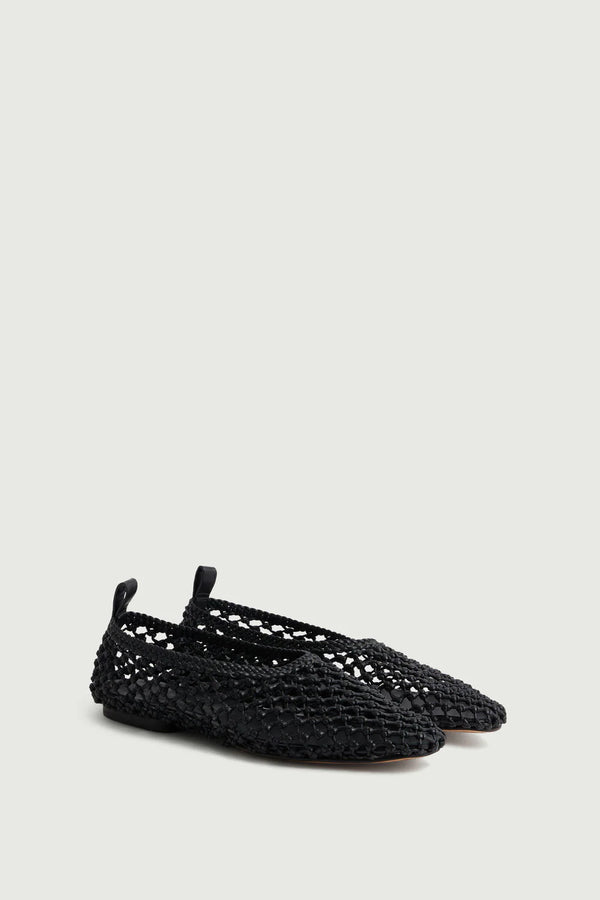 Tosca Ballet Flats in Black