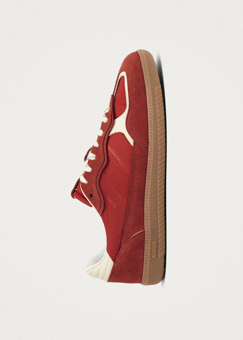 TB490 Rife Sneakers in Red Sheen Leather