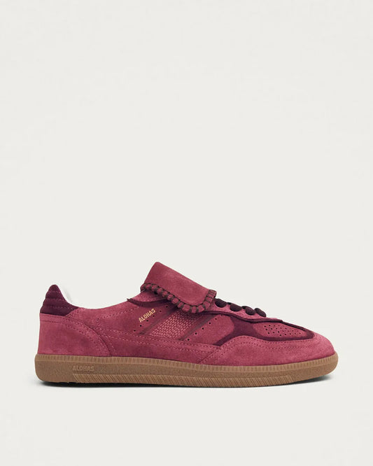 TB490 Club Suede Sneakers in Raspberry Leather