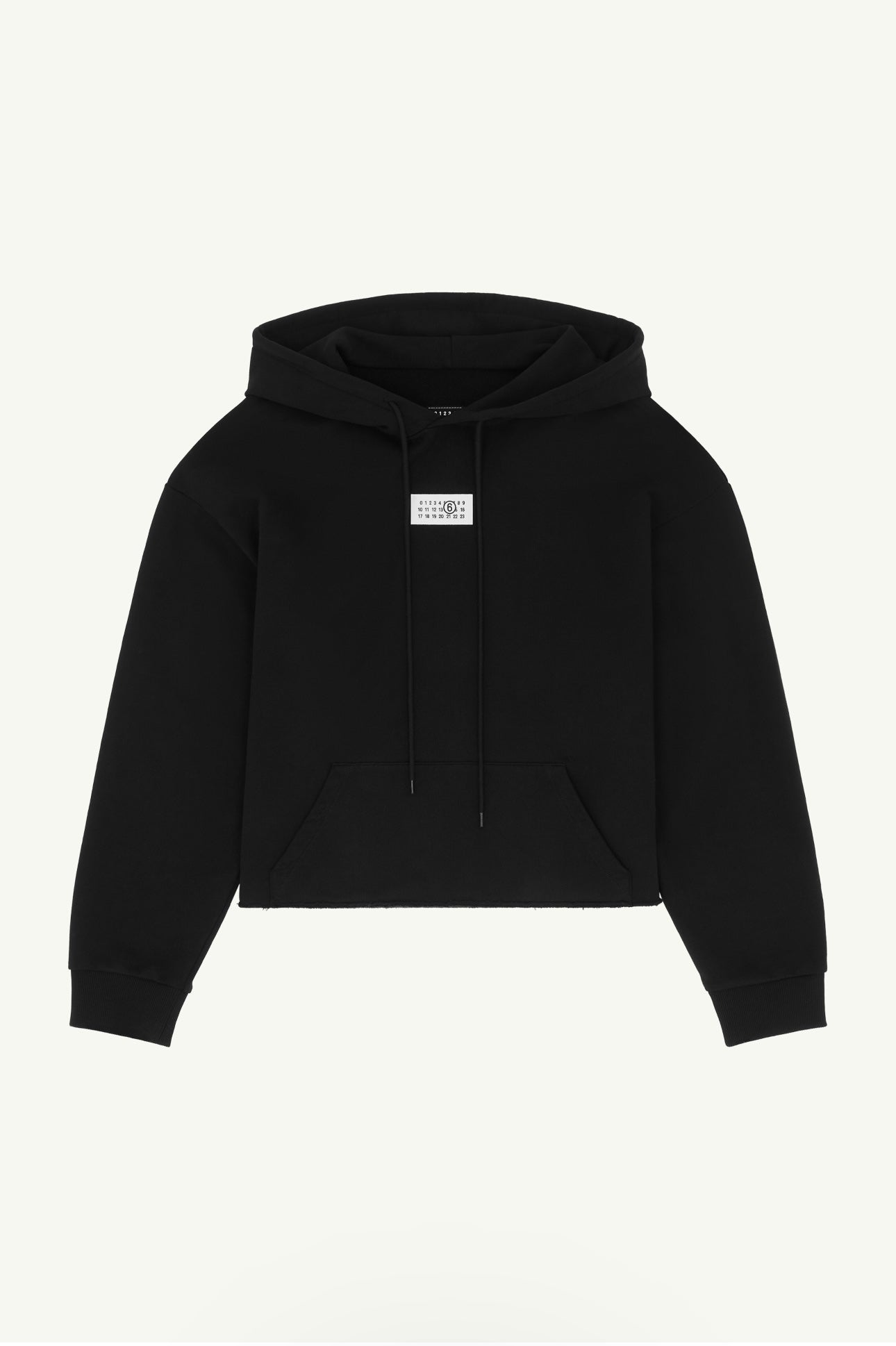 Hooded Sweatshirt in Black