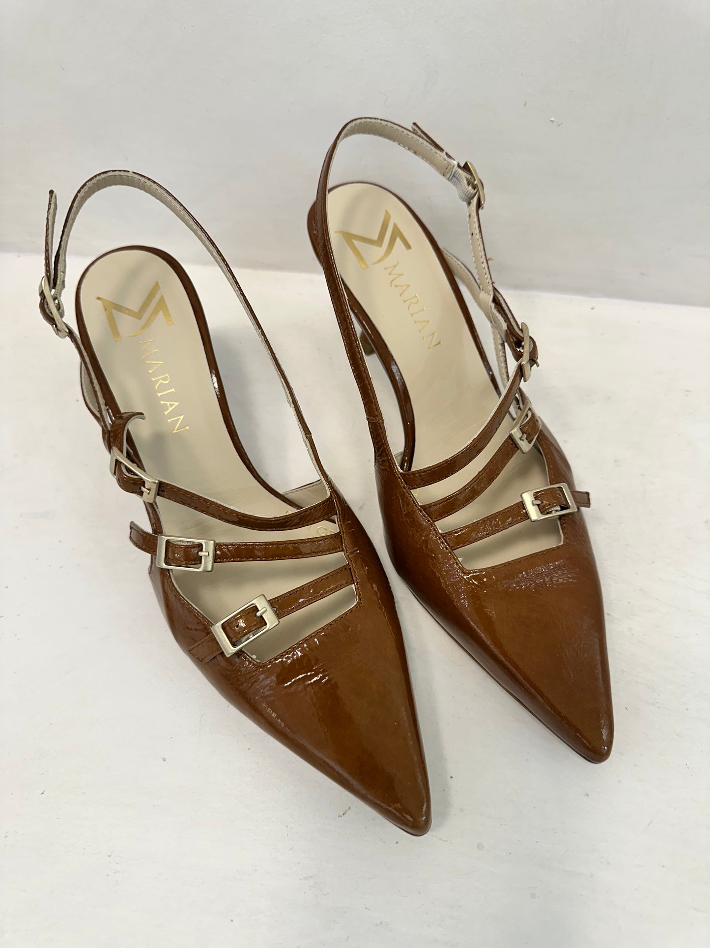 VENECIA CUERO SLINGBACK SHOE- MARIAN