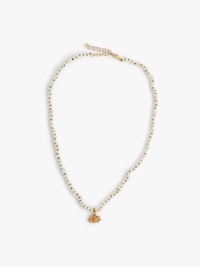 WIZARD OF PEARLS NECKLACE OLIVE