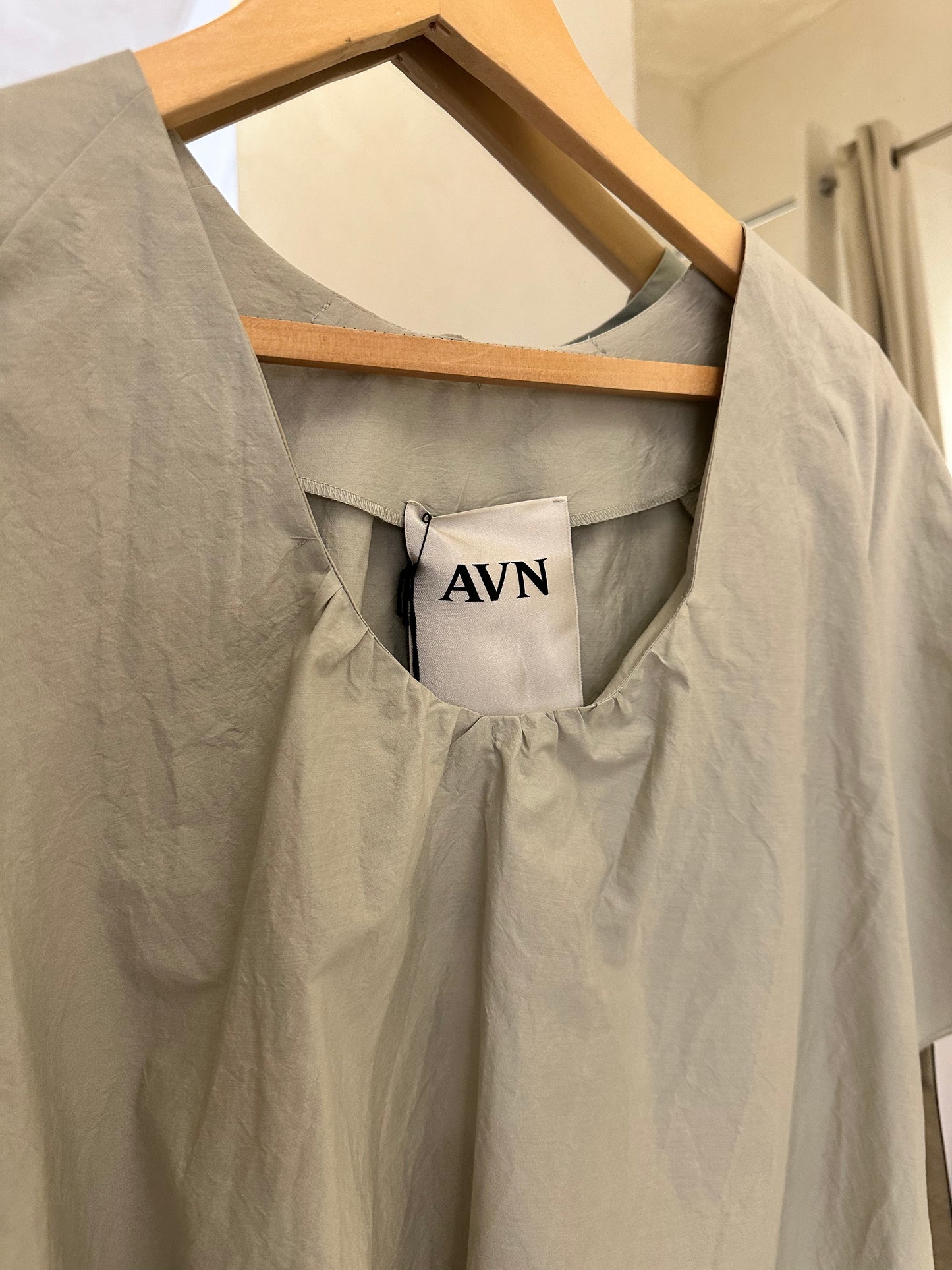 Shell shirt - sage green - Avn