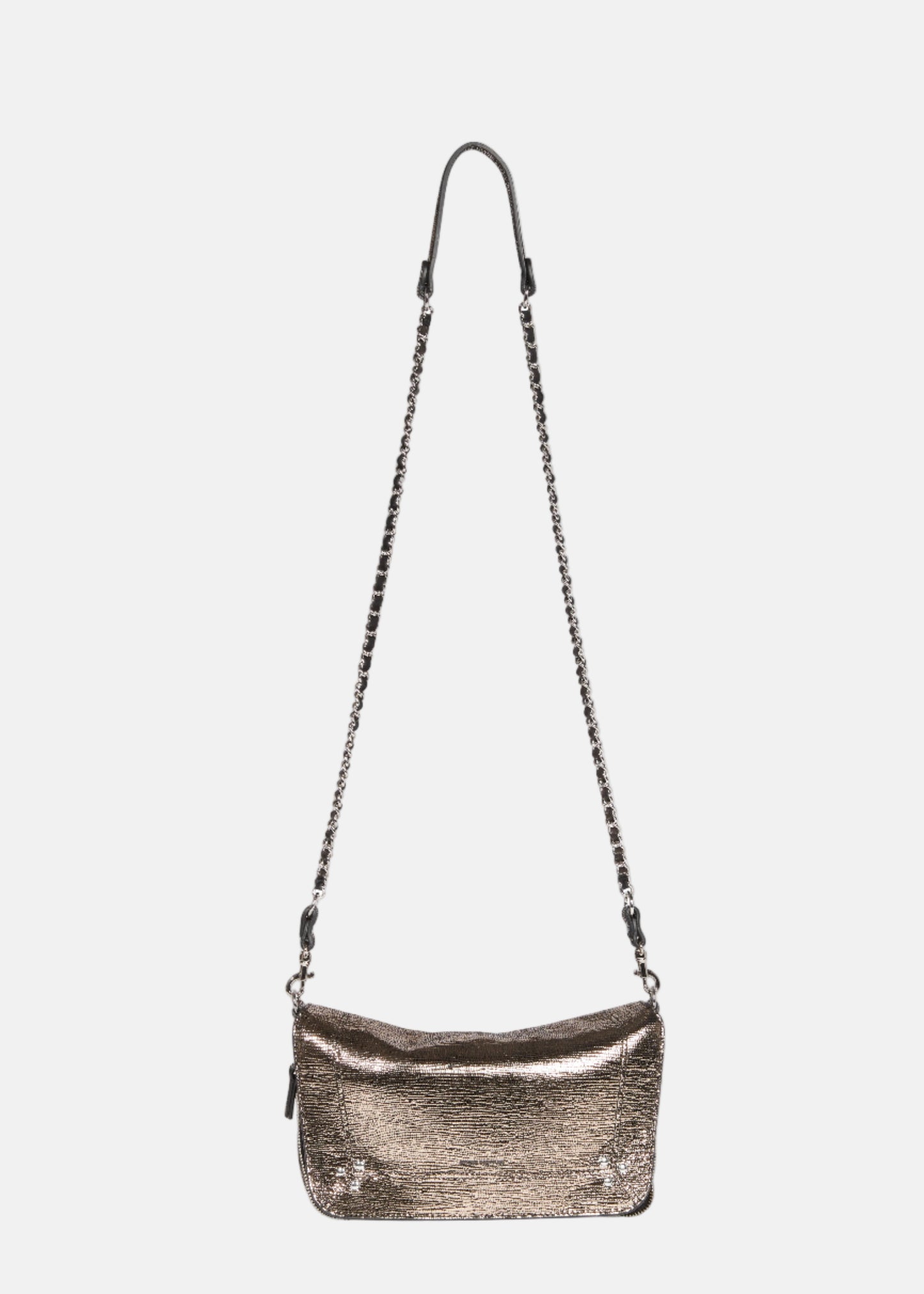 Bobi S Bag in Lame Champagne