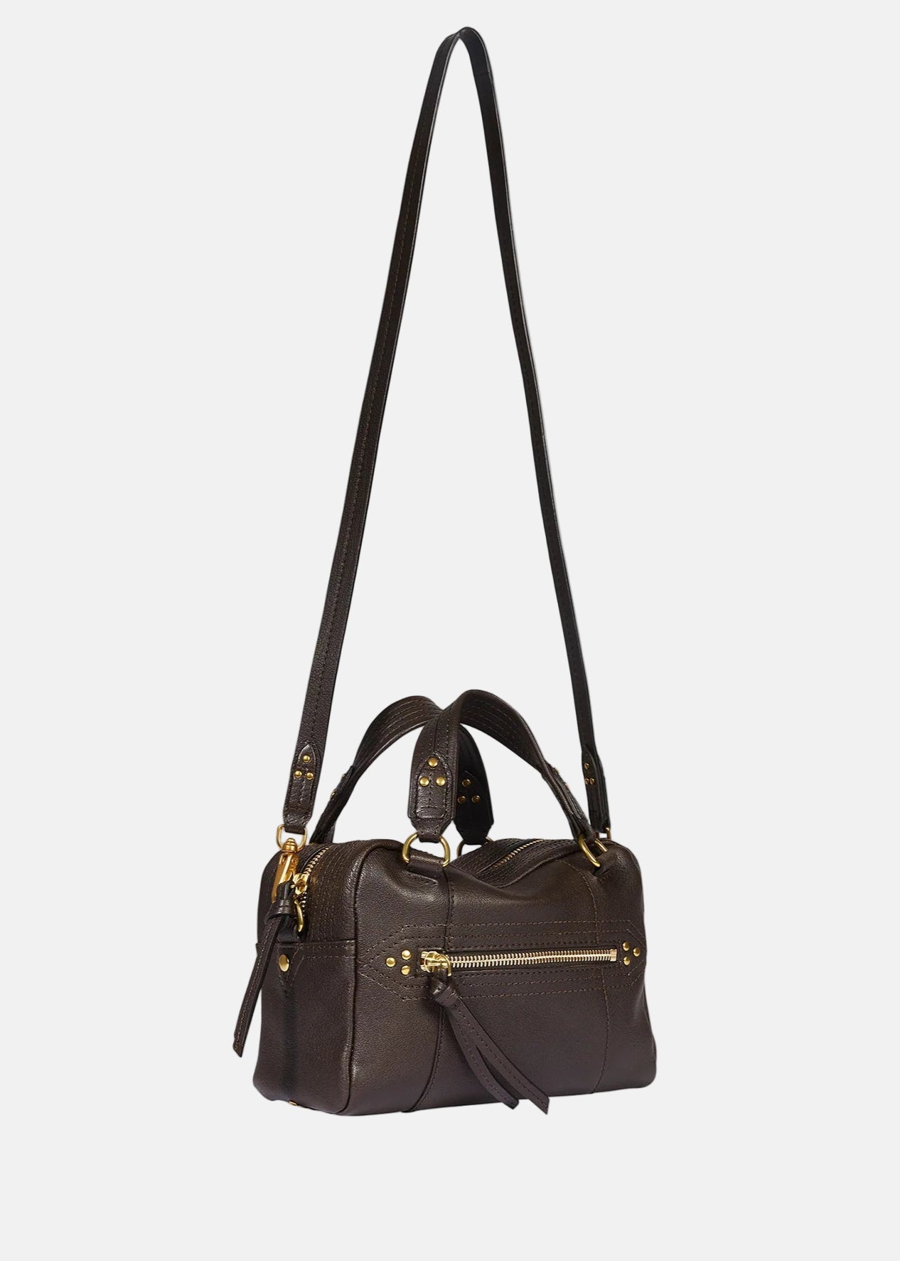 Lucky Bowling Mini Bag In Moka