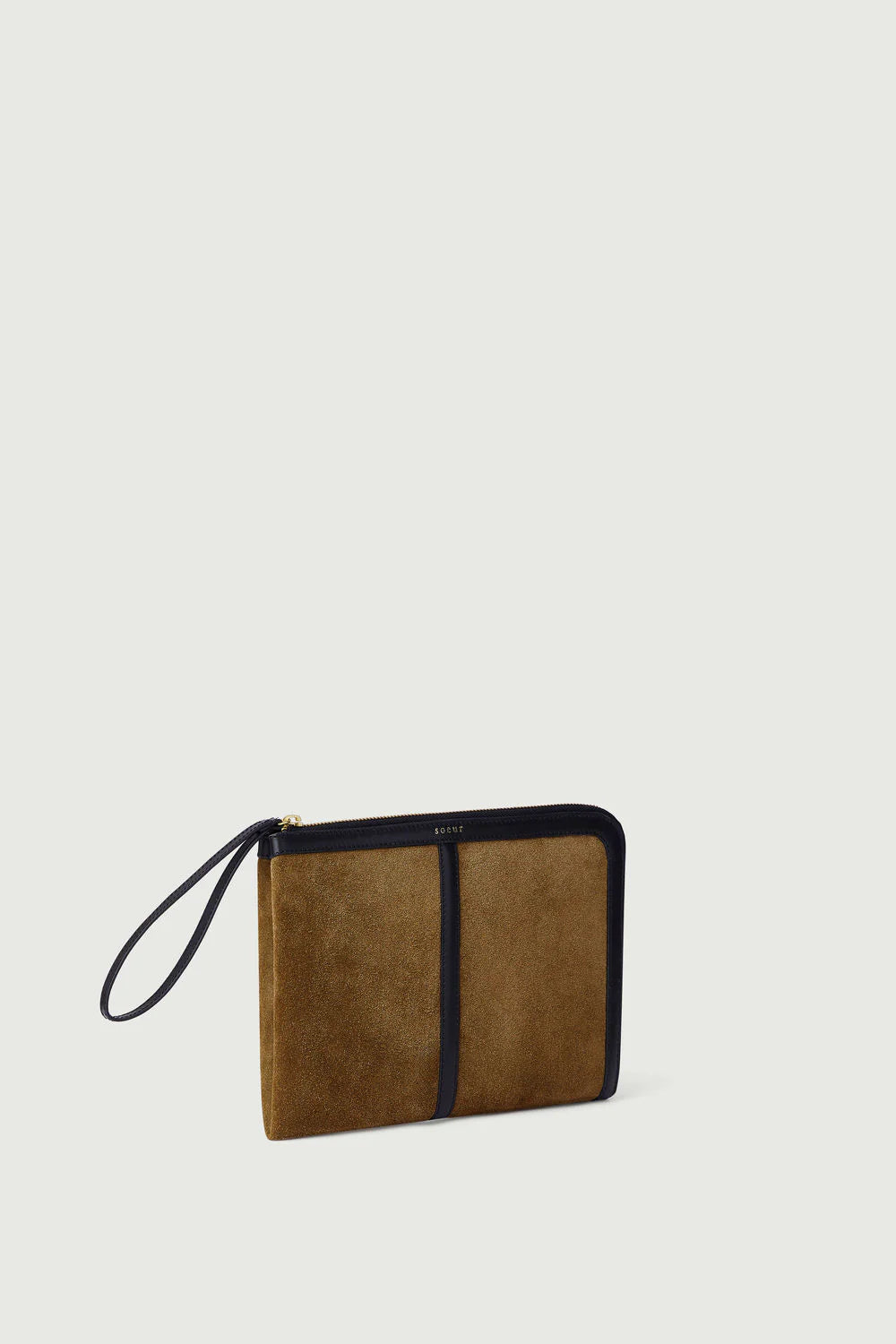 Doces Pouch in Bronze/Black