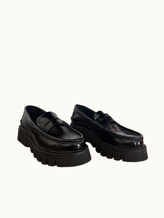 Sebas Lightweight Maxi Loafer in Black