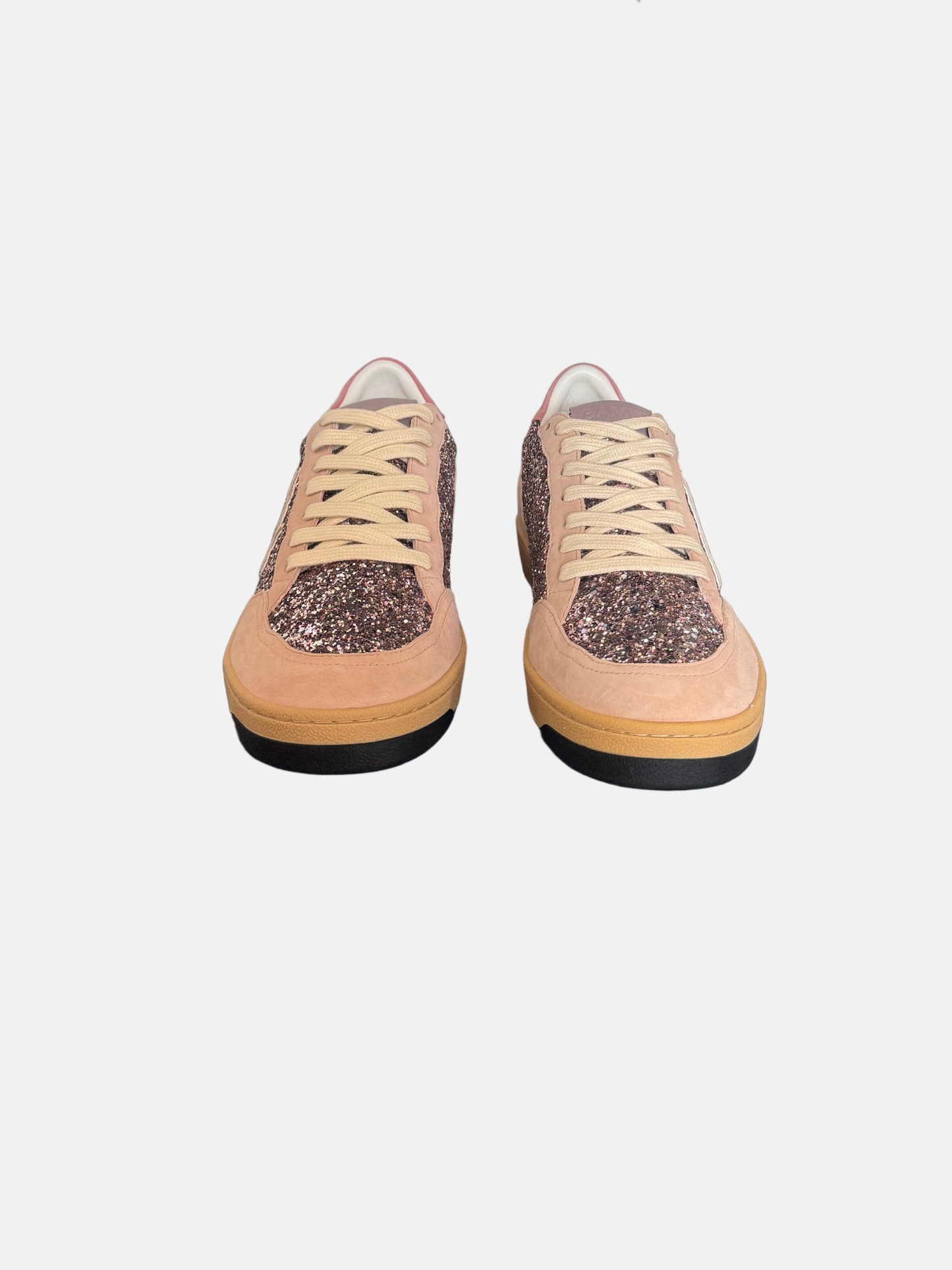 Gamin Sneakers in Glitter Pink