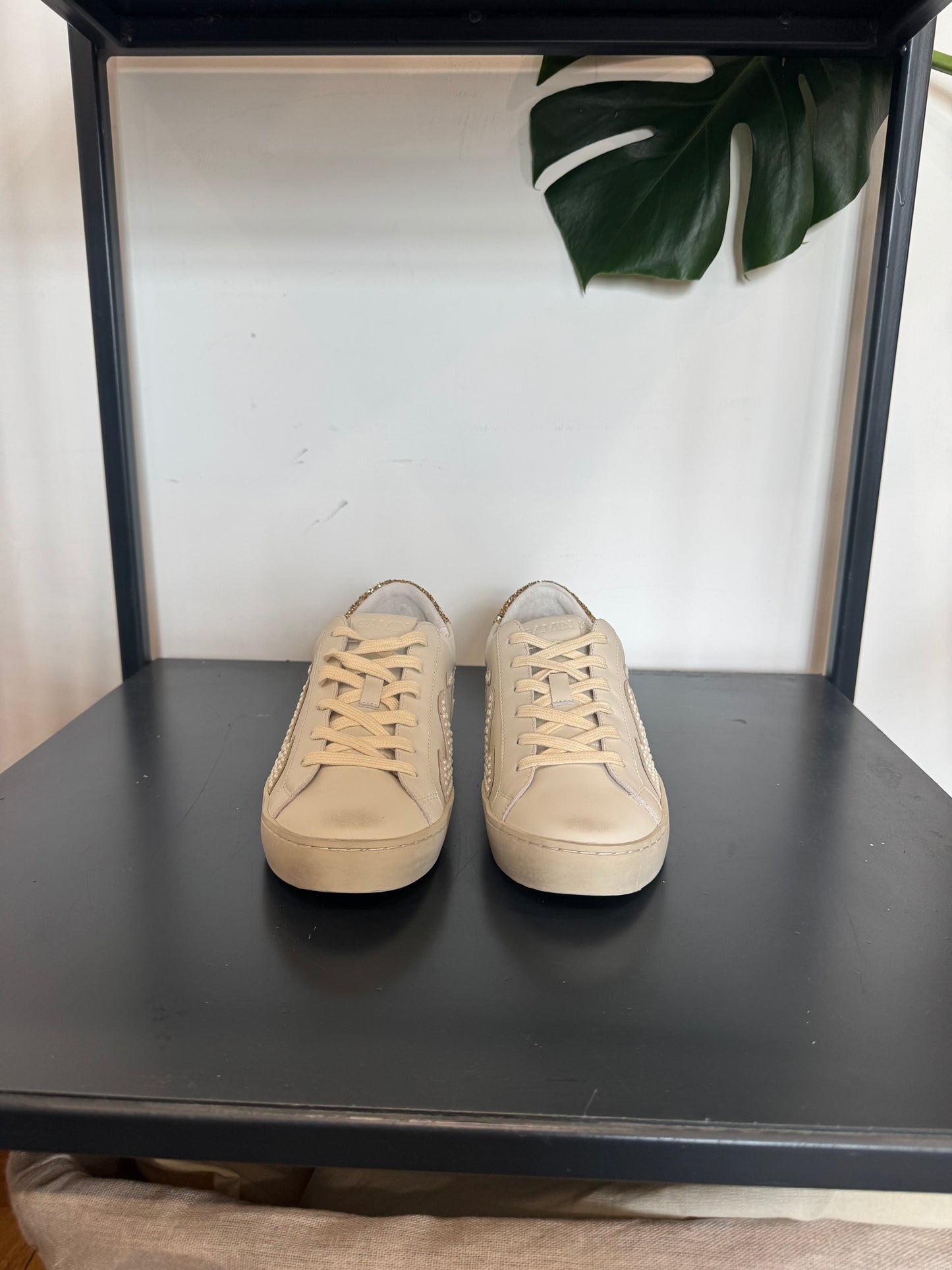 Gamin Sneakers in Brave Blanco White