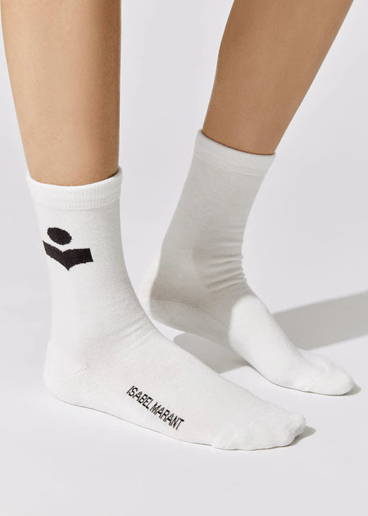 Siloki Socks in White
