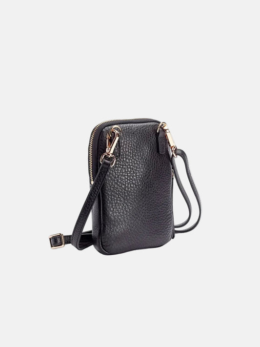 Cassia Phone Bag in Black
