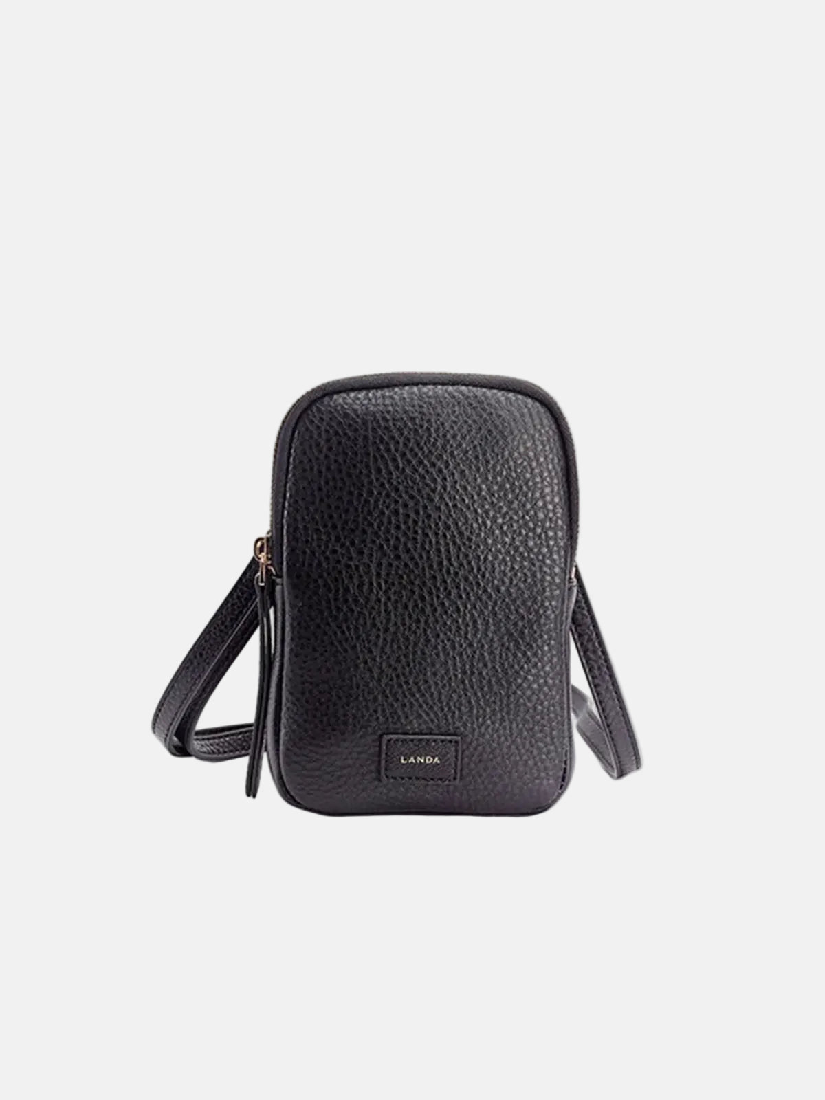 Cassia Phone Bag in Black