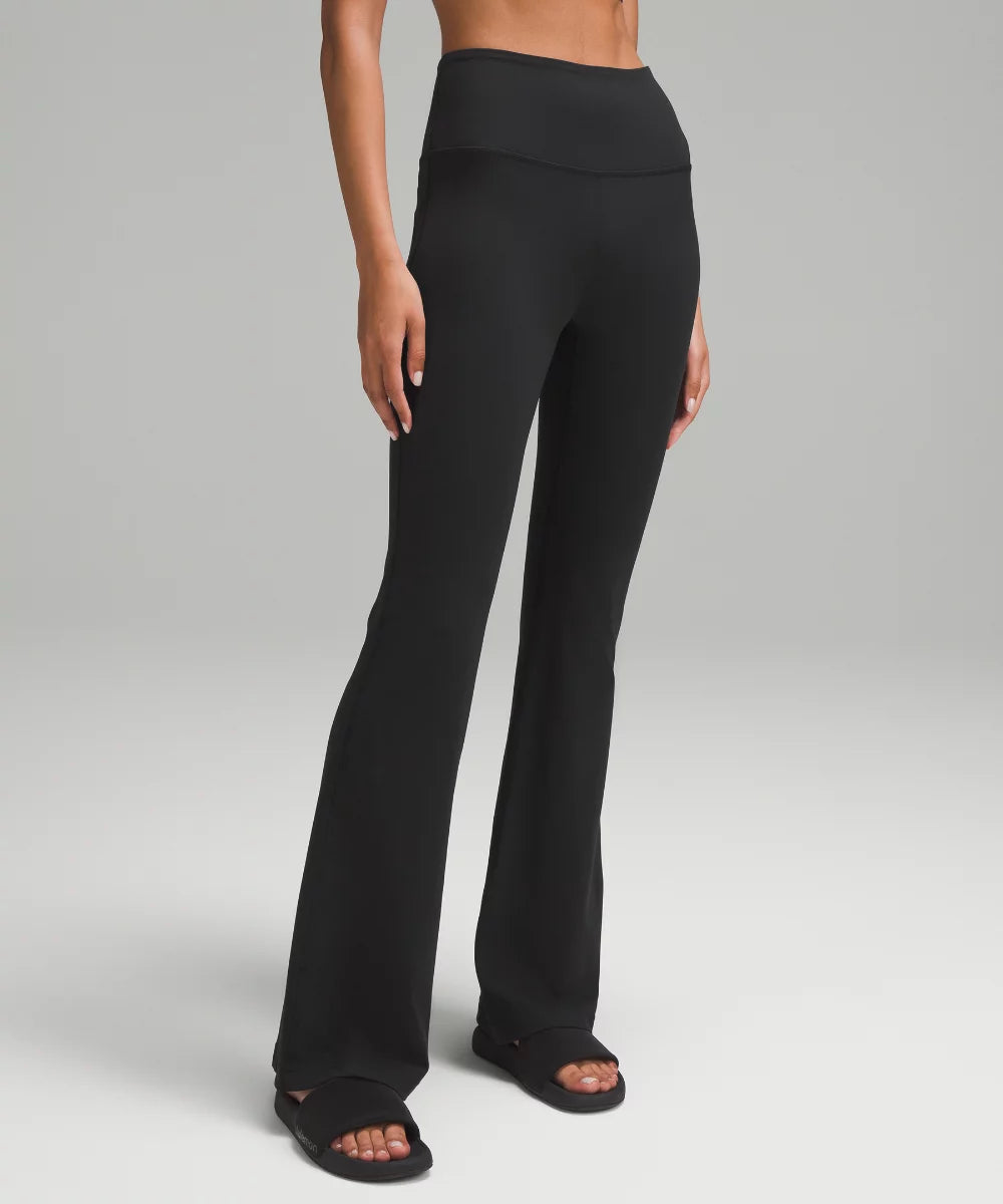 GROOVE SUPER HIGH RISE FLAREPANT NULU-BLACK