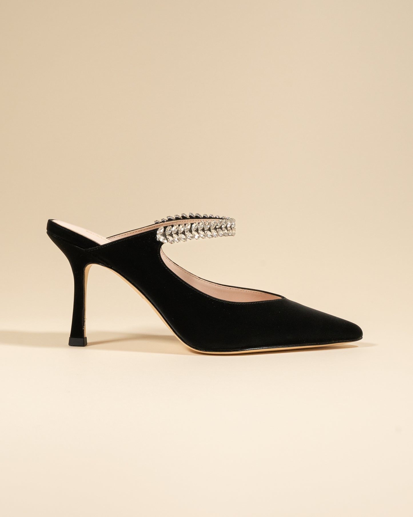 Harper Pointy Toe Heels in Black