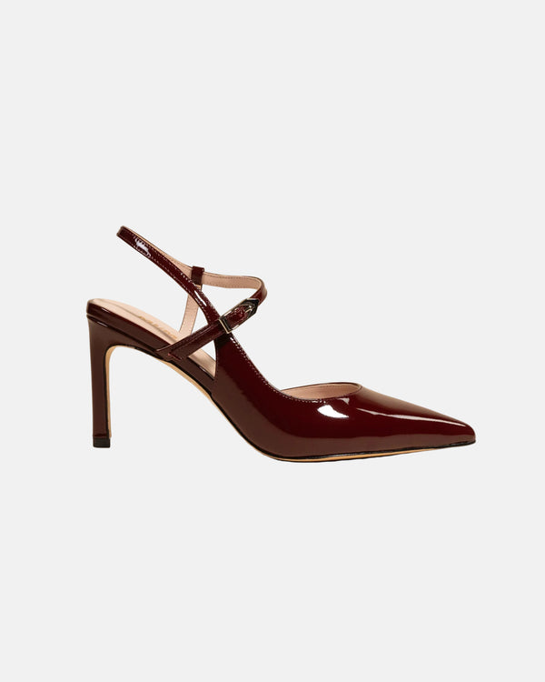 Emy Heels in Burgundy