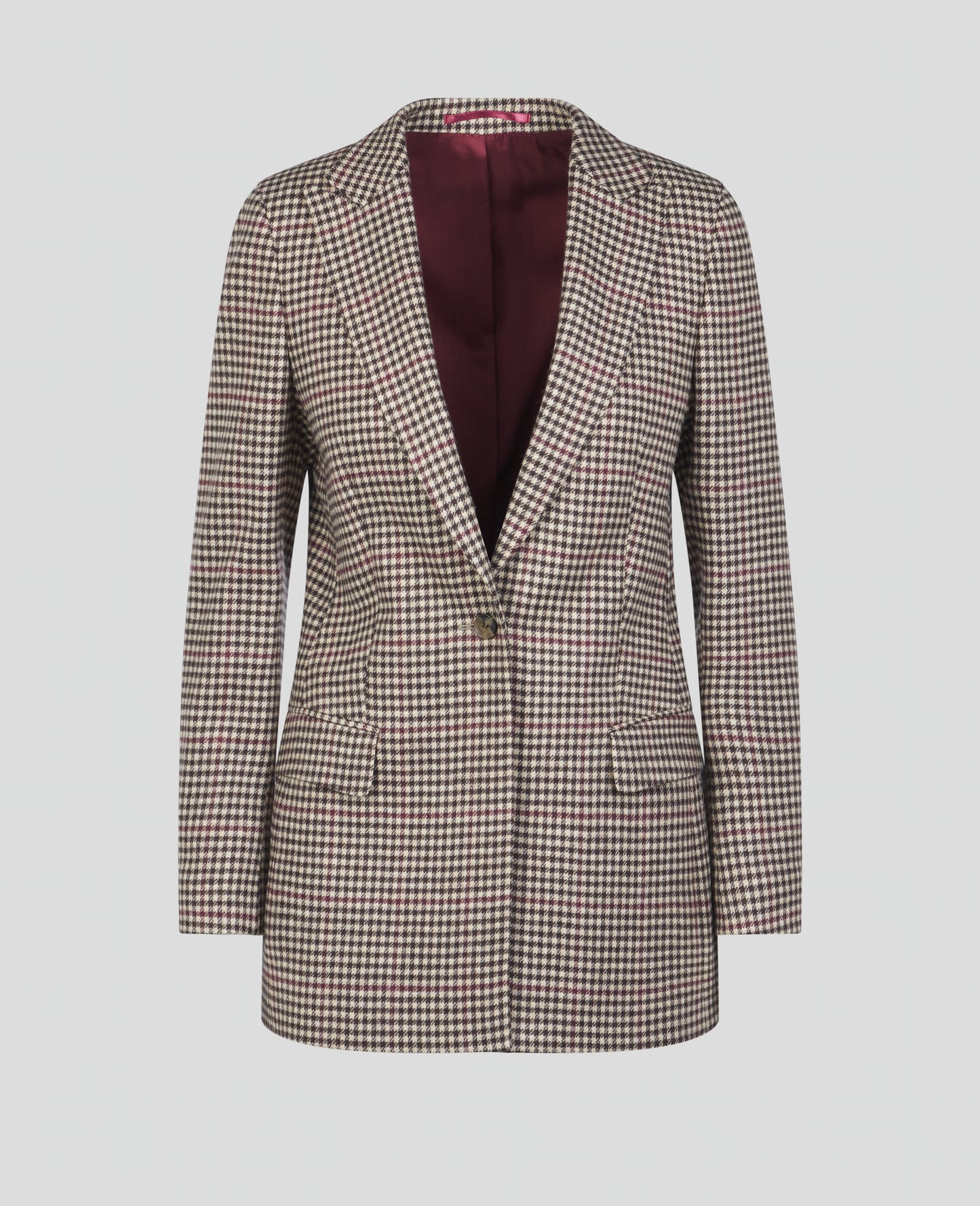 Mourne Blazer in Black/Oat