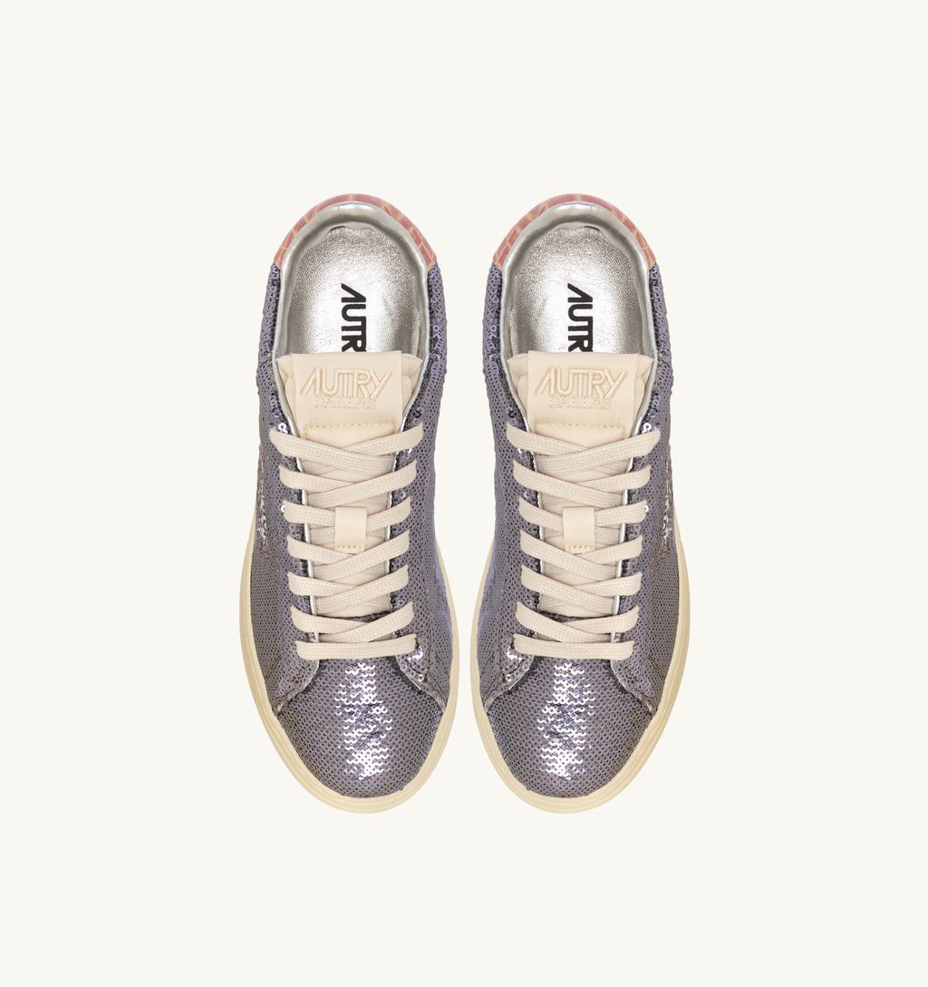 Crystal Medalist Low Sneakers in Lavander