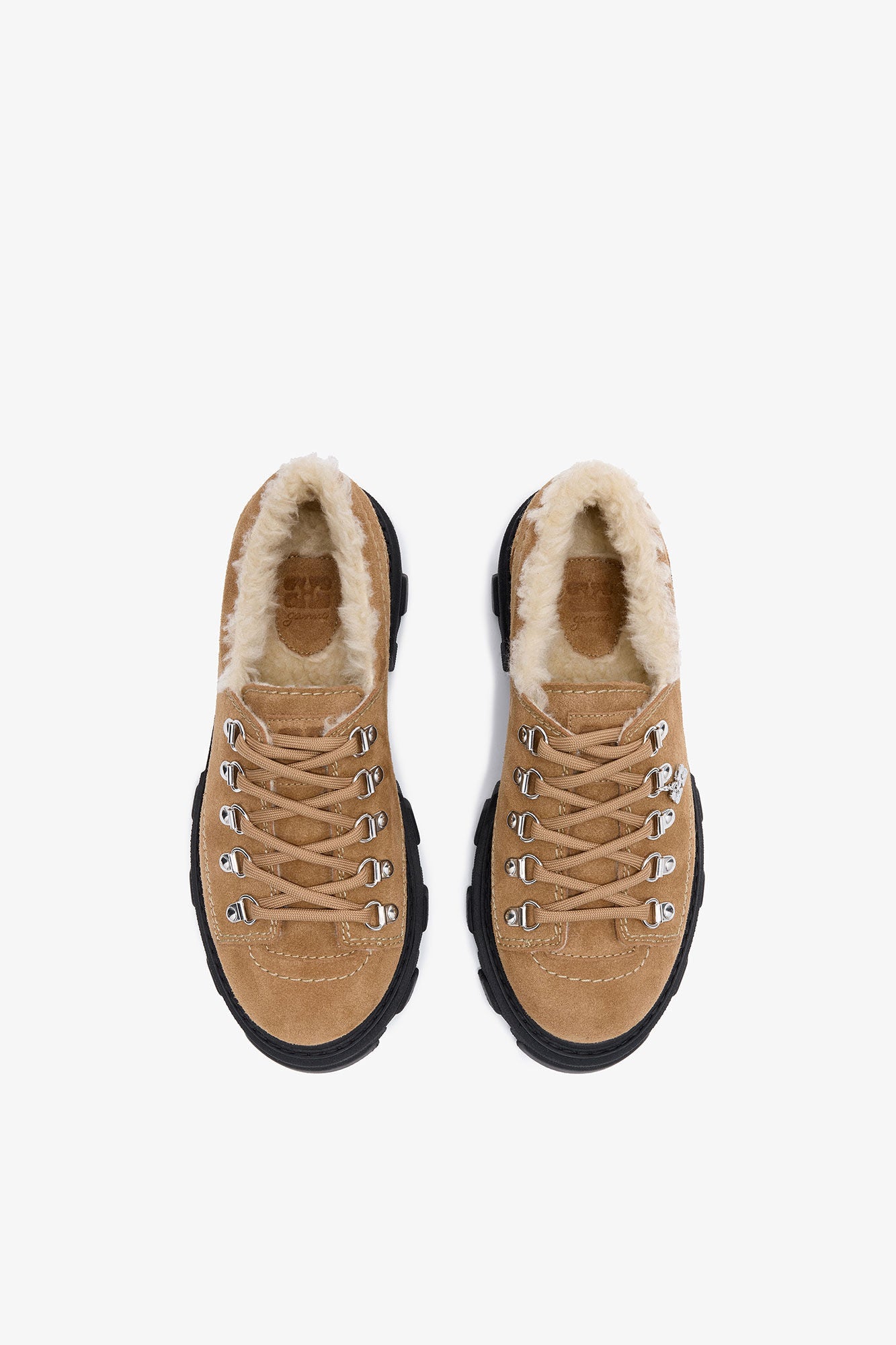 Cleated Derbies in Brown