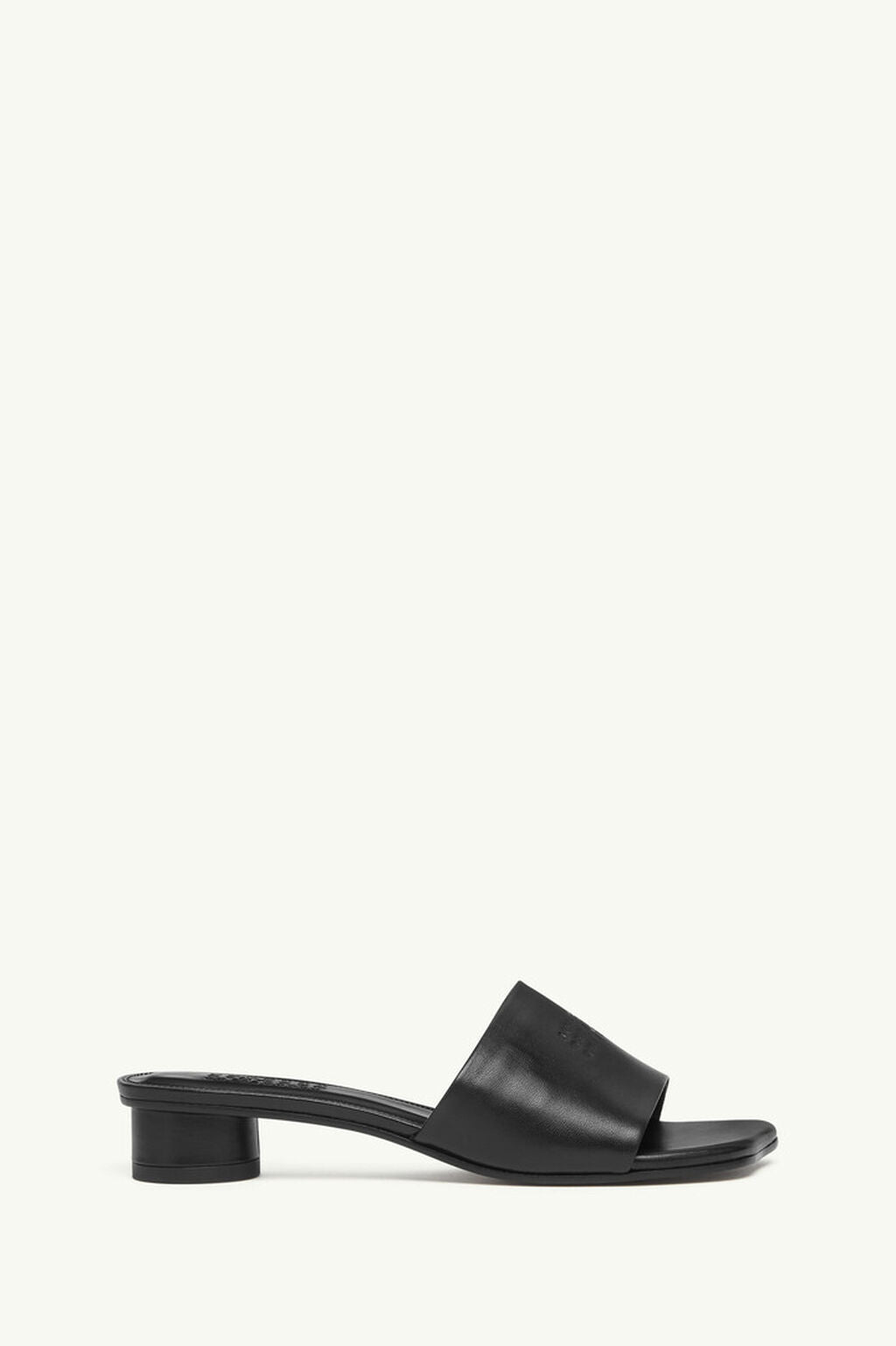 Anatomic sandals in Black