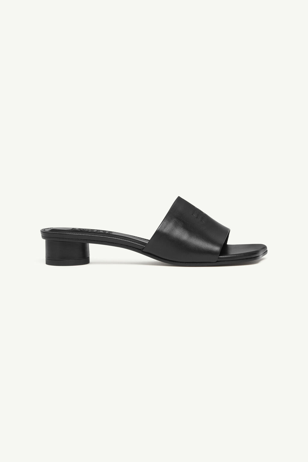 Anatomic sandals in Black