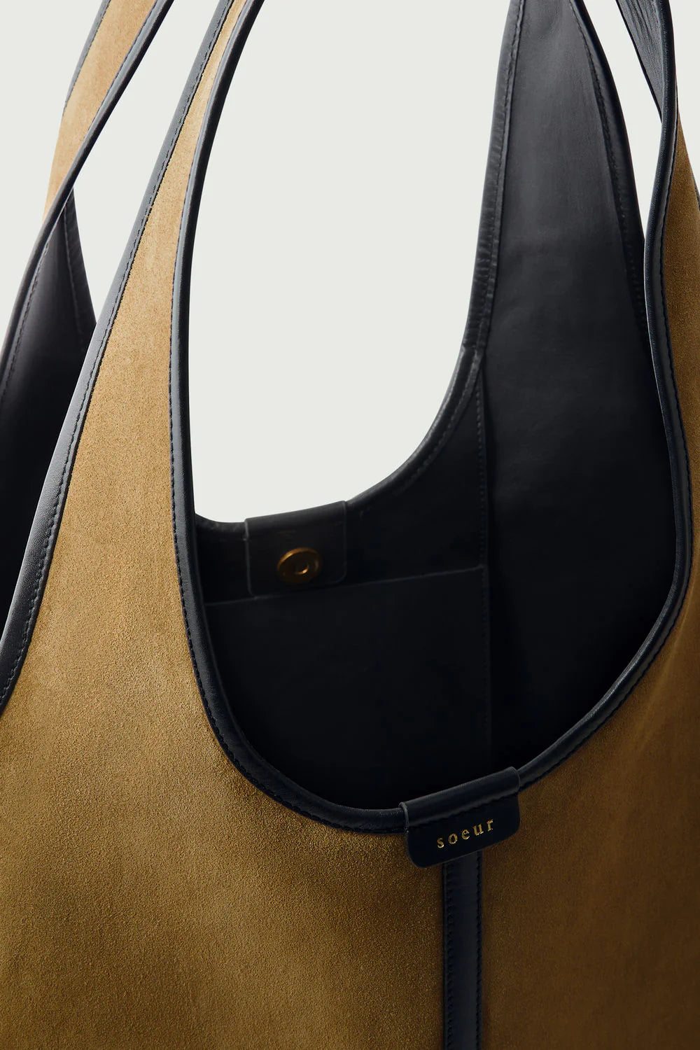 Douce Tote Bag in Bronze/Black