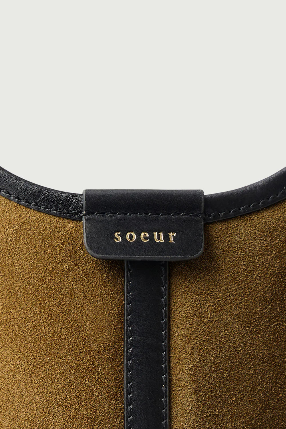 Douce Tote Bag in Bronze/Black