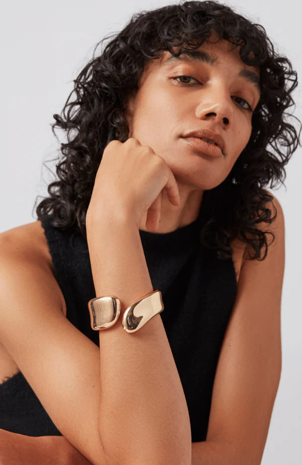 Solene Cuff in Gold